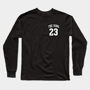 lebron james 23 the king Long Sleeve T-Shirt